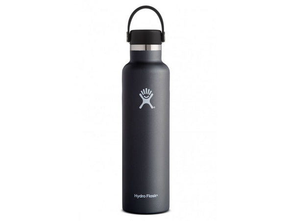 RUN24.MX - Botella Térmica Hydro Flask STD Mouth Flex 24 OZ Black