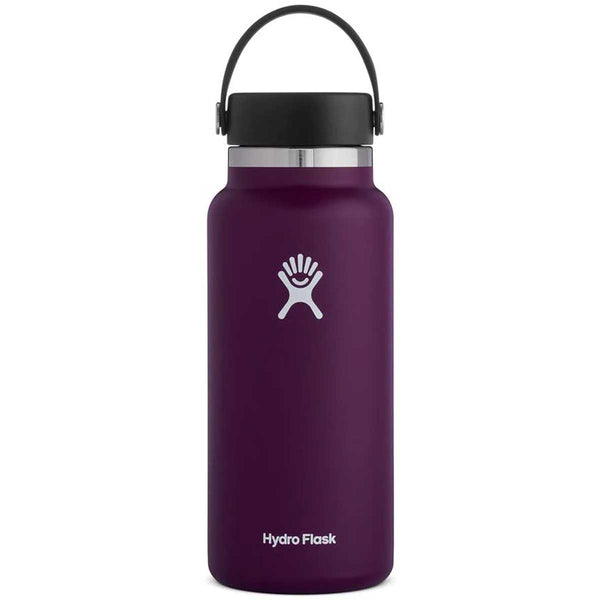 Botella Térmica Hydro Flask WIDE MOUTH FLEX 32 OZ Morado