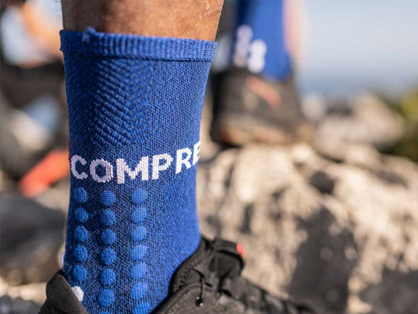 Calceta Deportiva Compressport ULTRA TRAIL Azul