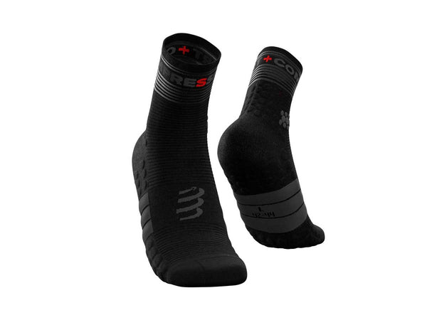 Calceta Deportiva Compressport PRO RACING Flash Negro