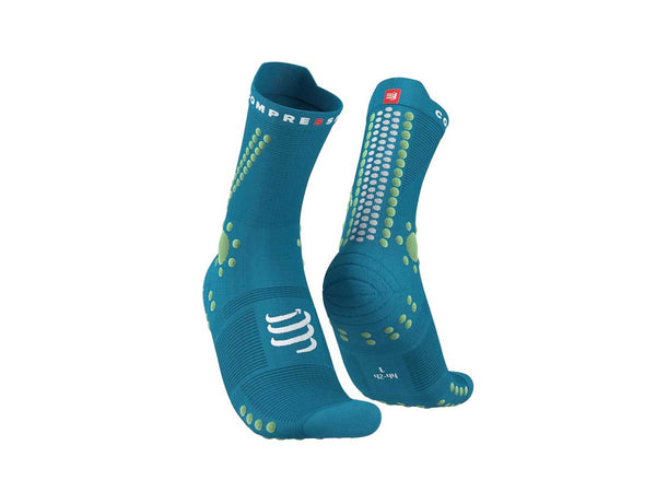 Calceta Deportiva Compressport PRO RS V4 TRAIL Azul