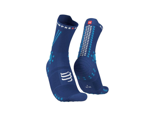 Calceta Deportiva Compressport PRO RS V4 TRAIL Azul